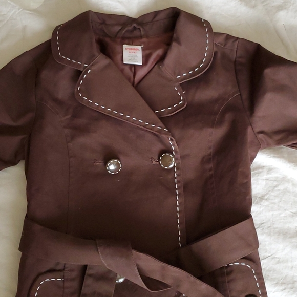 Gymboree Trench coat. 5/6 - Picture 5 of 13